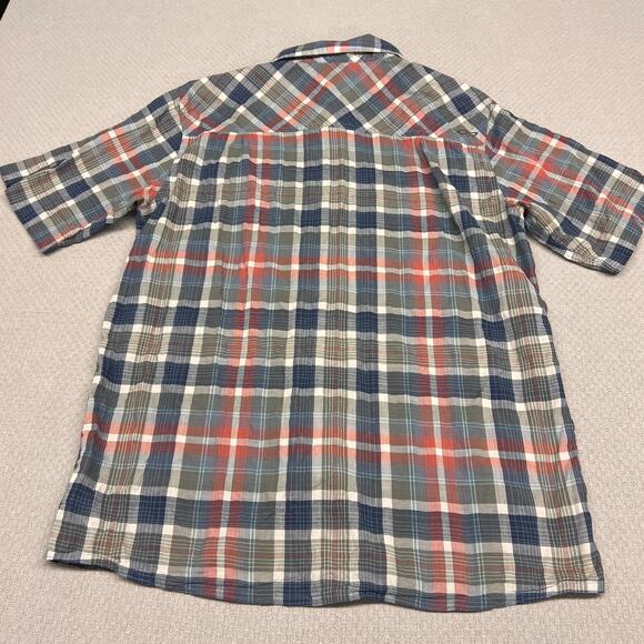 Outdoor Research Shirt Mens XL Plaid Short Sleeve Button Down Classic Western - Picture 2 of 7